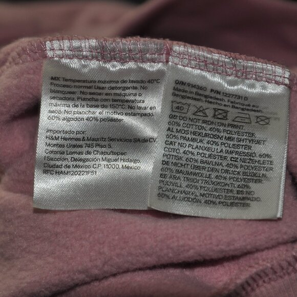 Smashing Pumpkins Cat Wedding Intoxicated Madness Pink Divided H&M Sweater XL - Picture 5 of 5